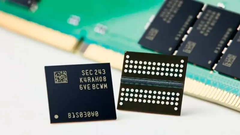 Como a Samsung está lucrando com a escassez de DRAM e HBM no mercado