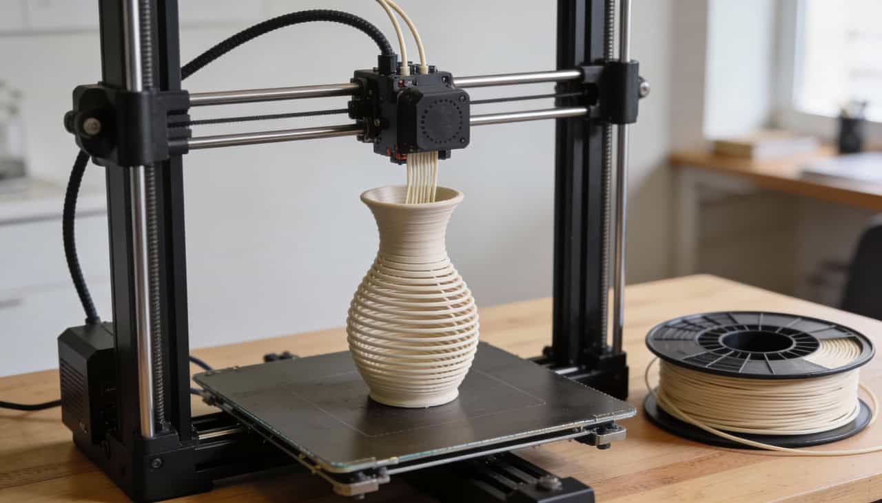 Como usar impressoras 3D pra criar vasos sustentáveis e cheios de estilo