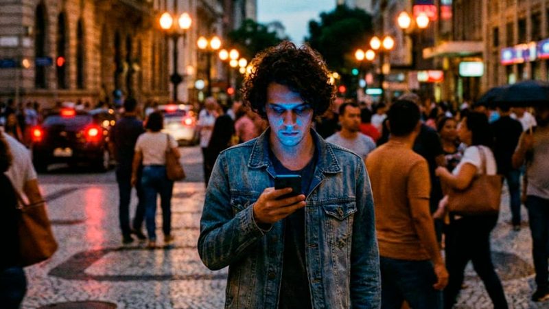 Em 2025, brasileiros passaram mais de 5 horas diárias no celular