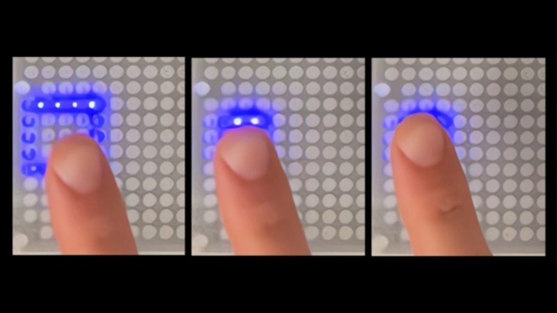 Pesquisadores da UCSB Desenvolvem Tela com Textura Física Ativada por Laser