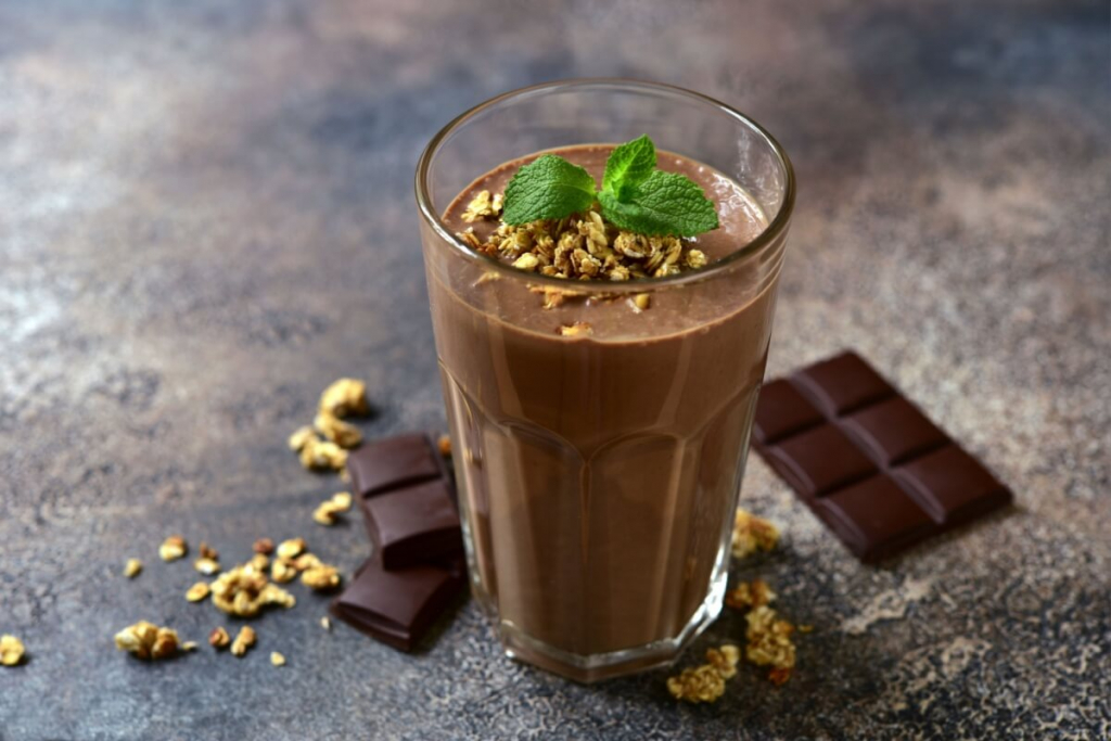 3 vitaminas caseiras ricas em proteínas para melhorar o ganho de massa muscular