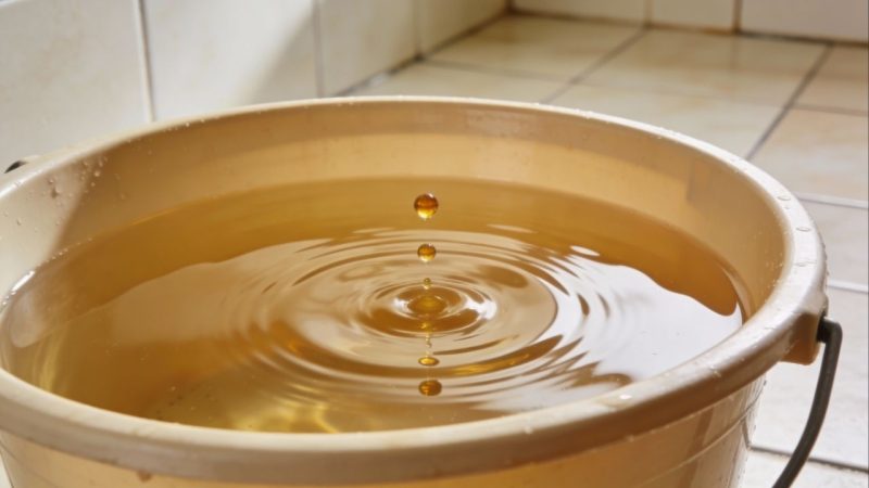 Adiciono 2 gotas à água para lavar o chão: o aroma dura três dias e o pó deixa de se acumular