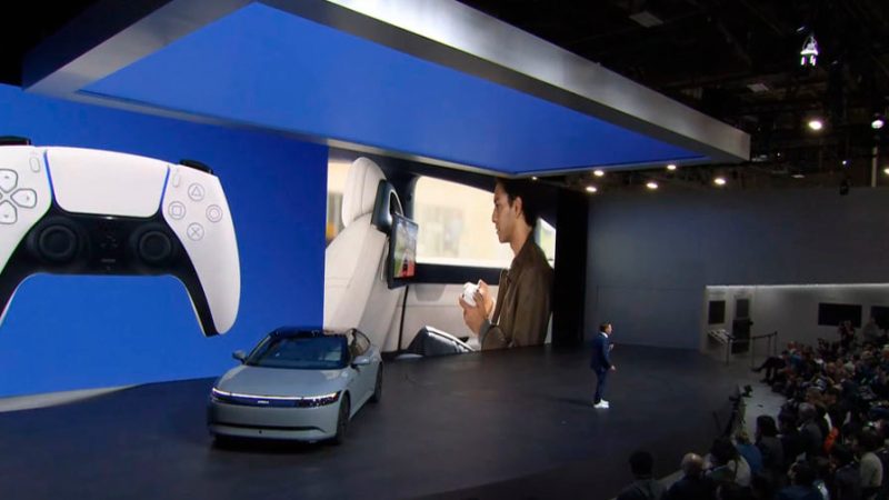 Afeela 1 é o carro elétrico com Remote Play nativo no painel