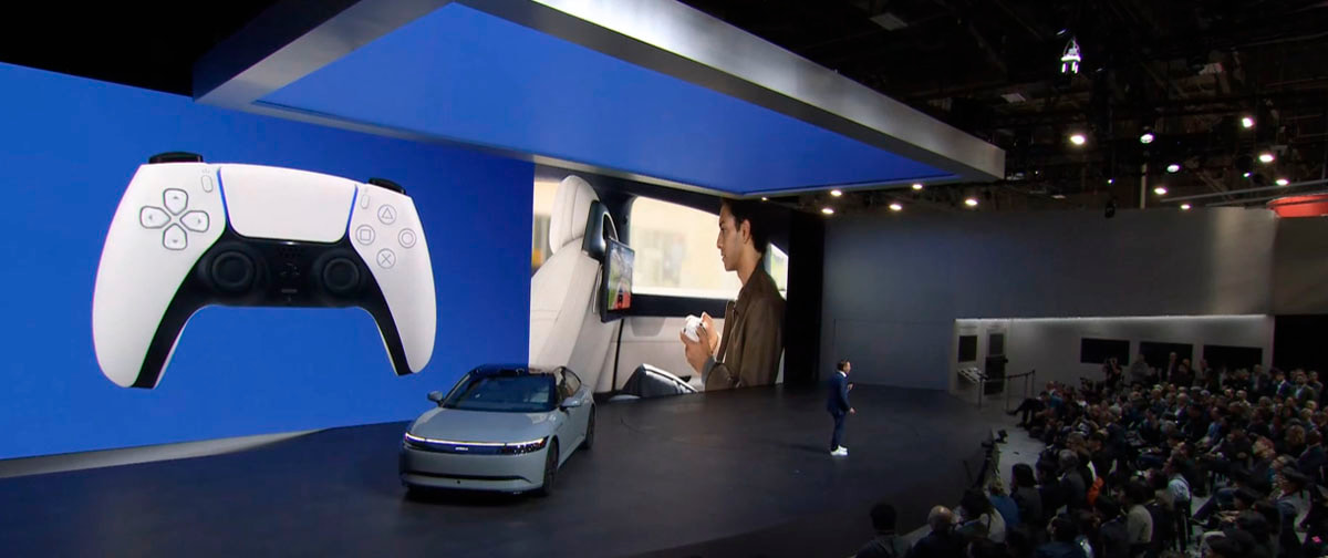 Afeela 1 é o carro elétrico com Remote Play nativo no painel