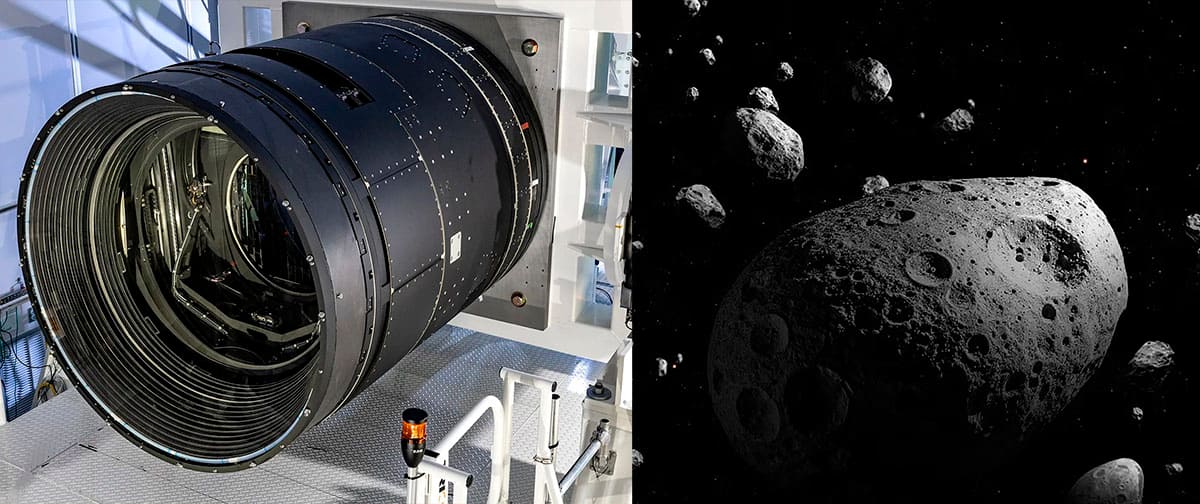 Maior câmera digital do mundo flagra asteroide de 710 metros