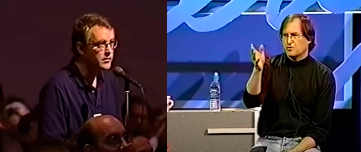 O dia em que Steve Jobs foi confrontado ao vivo por um desenvolvedor — e deu uma lição sobre negócios e comunicação