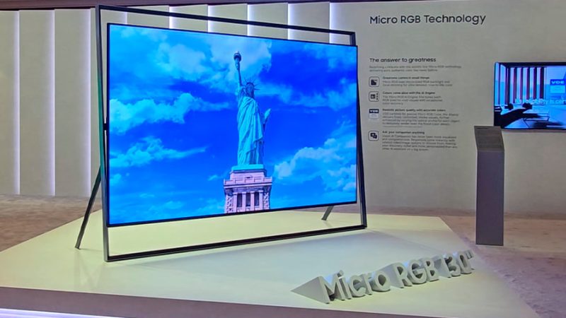 Samsung R95H traz 130 polegadas e tecnologia de ‘cor perfeita’