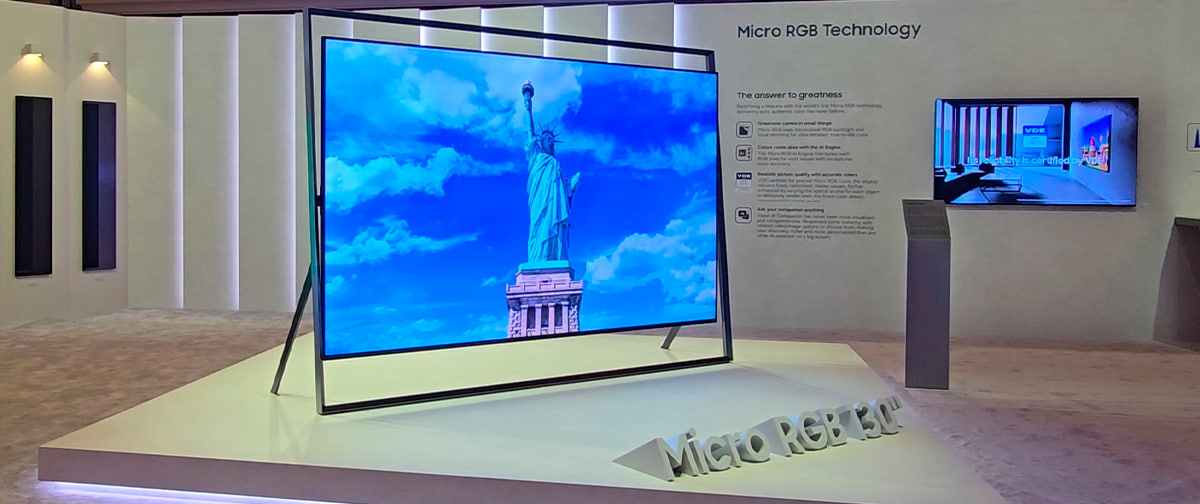 Samsung R95H traz 130 polegadas e tecnologia de ‘cor perfeita’