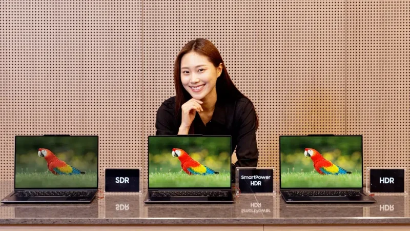 Samsung e Intel criam solução para economizar bateria em notebooks com OLED durante conteúdo HDR