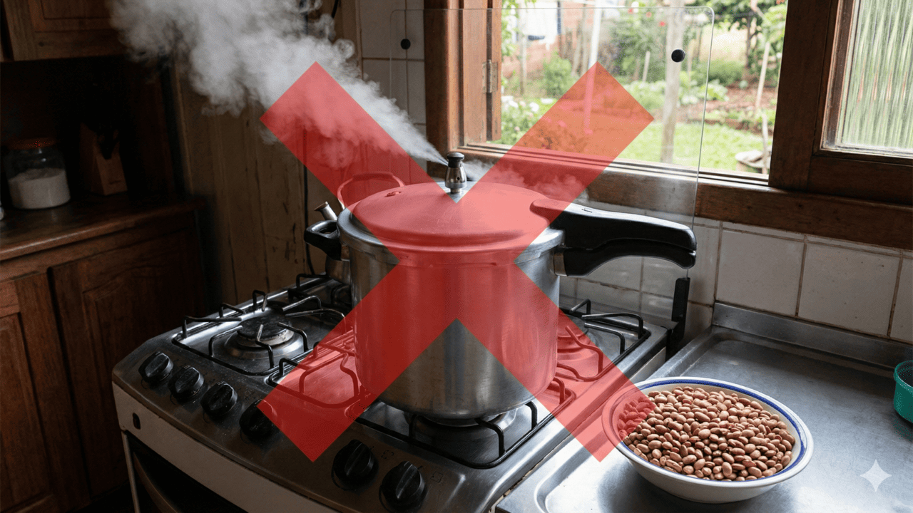 Sem panela de pressão, nem fogão ligado: por horas como cozinhar feijão mais rápido no dia a dia