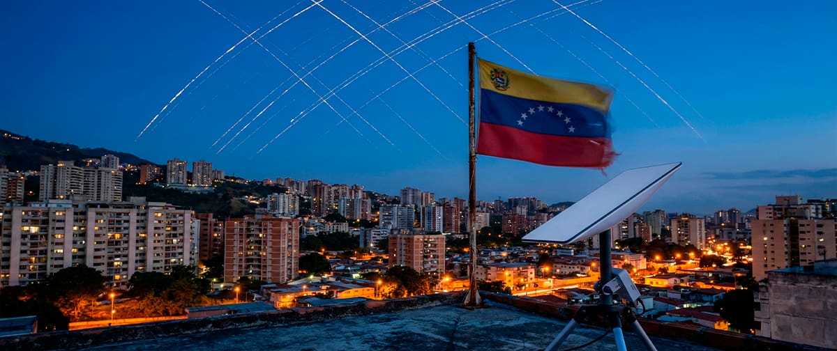 Starlink oferece internet grátis na Venezuela até fevereiro