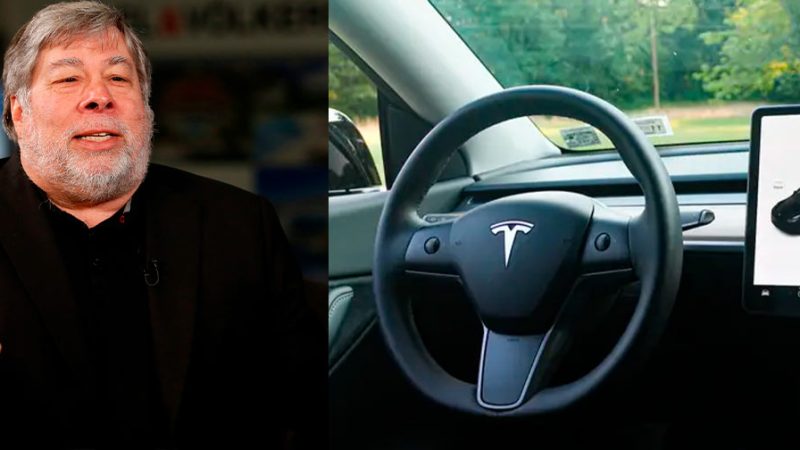 Steve Wozniak, cofundador da Apple, afirma que a interface de sistema da Tesla é a “pior do mundo”