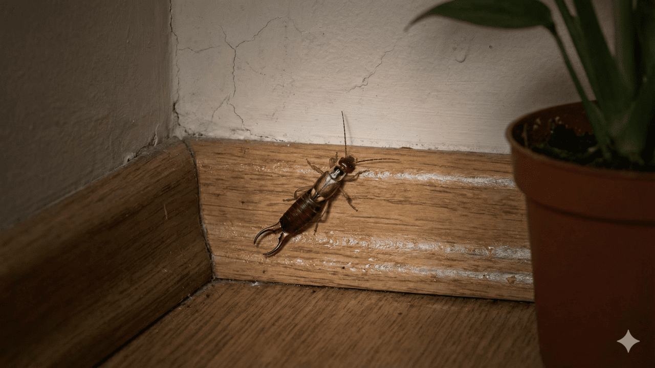 Tesourinhas no quarto? Saiba como acabar com o inseto que ama umidade