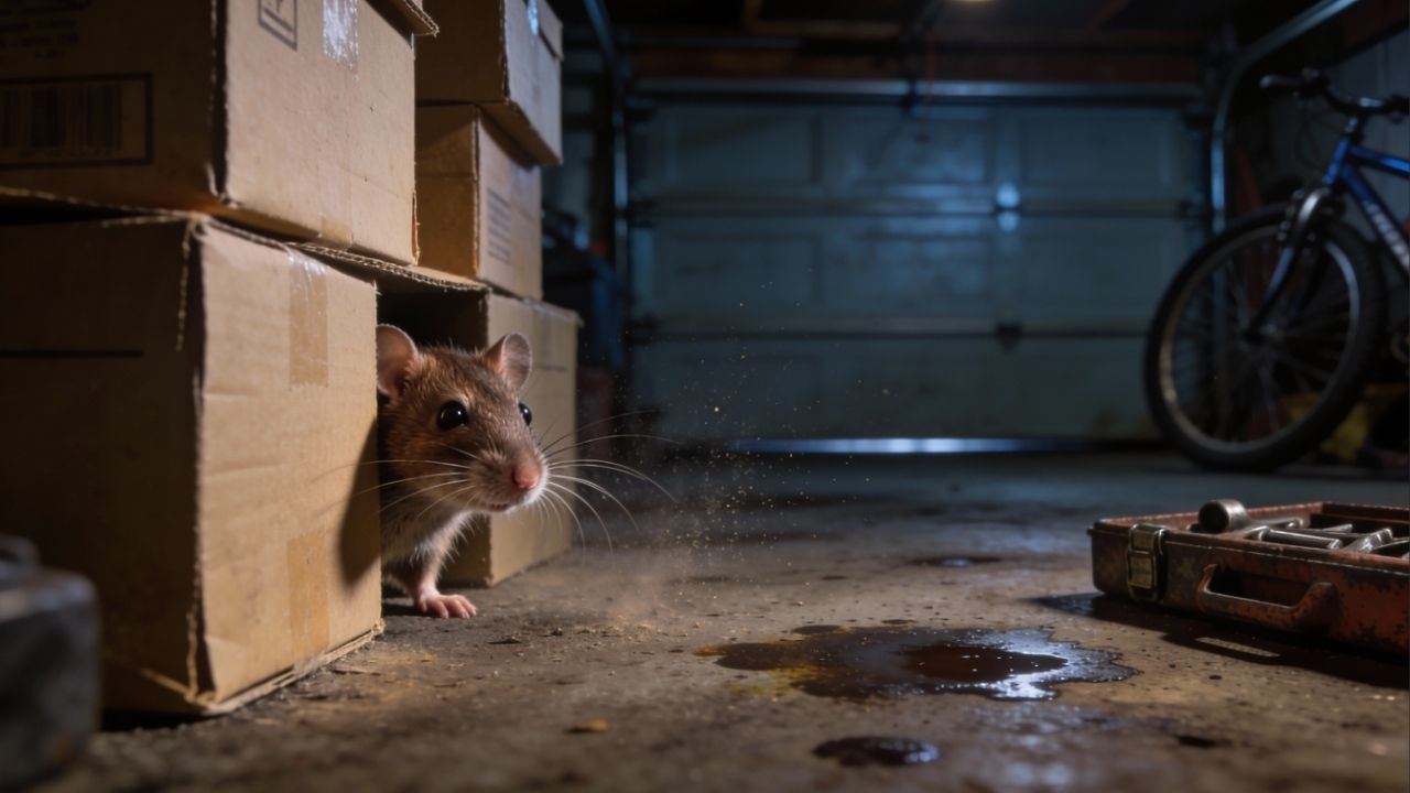 Uma maneira fácil e barata de se livrar de ratos em sua casa, garagem e jardim: basta usar estes dois ingredientes