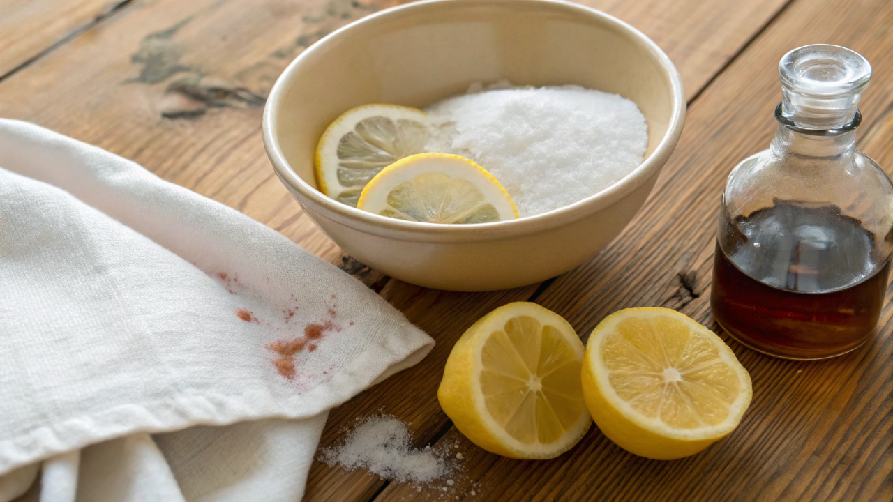 5 ingredientes da sua despensa que removem manchas antigas da sua roupa de forma eficaz
