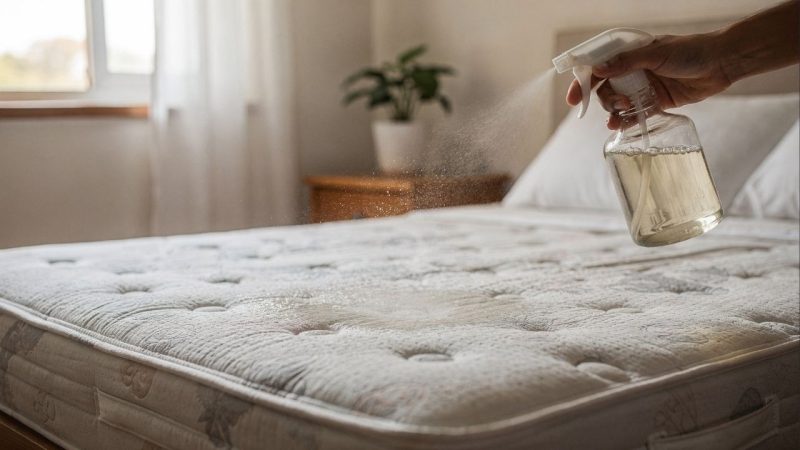 A maneira mais eficiente de afastar ácaros do colchão é aplicar essa combinação natural uma vez por semana