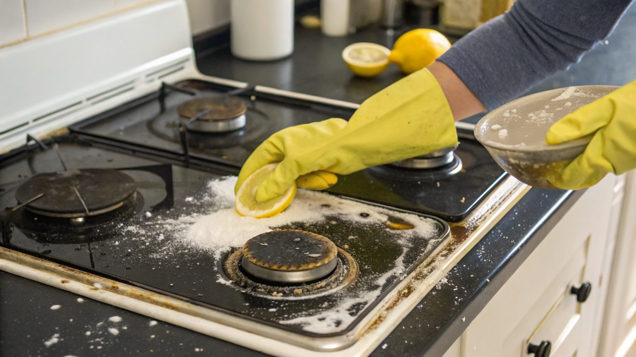 Seu fogão está engordurado: o erro comum que deixa sua cozinha suja e perigosa