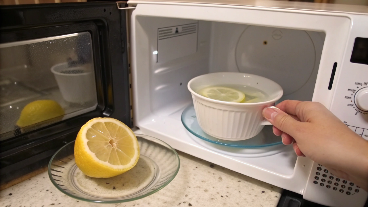 Cheiro ruim e sujeira grudada: saiba como salvar seu micro-ondas com receitinha caseira de limão em minutos