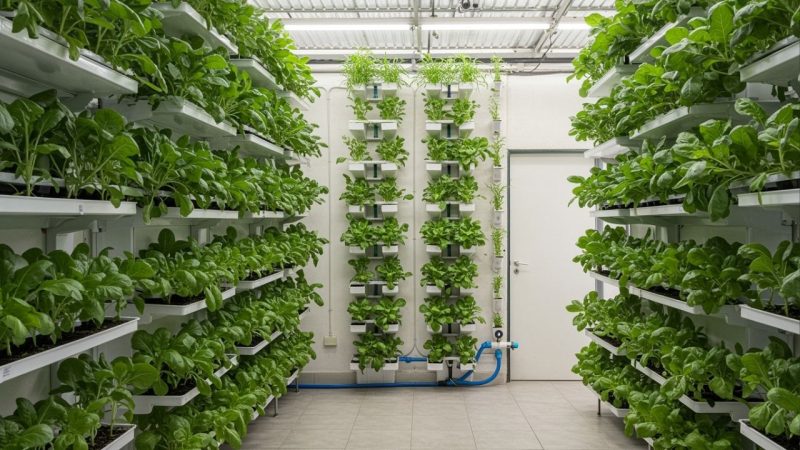 Como montar uma fazenda vertical de alface com 10m² e faturar R$ 2 mil/mês