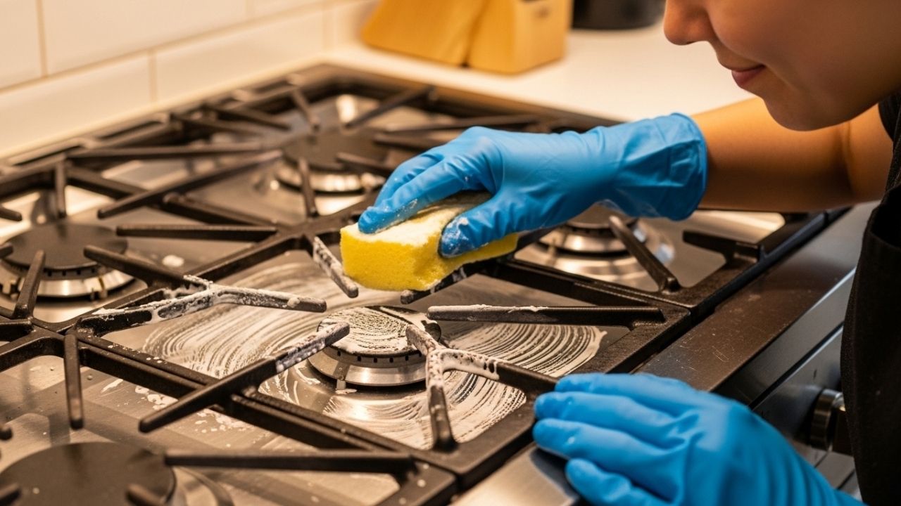 Como remover gordura do fogão rapidamente usando apenas ingredientes que você já tem em casa