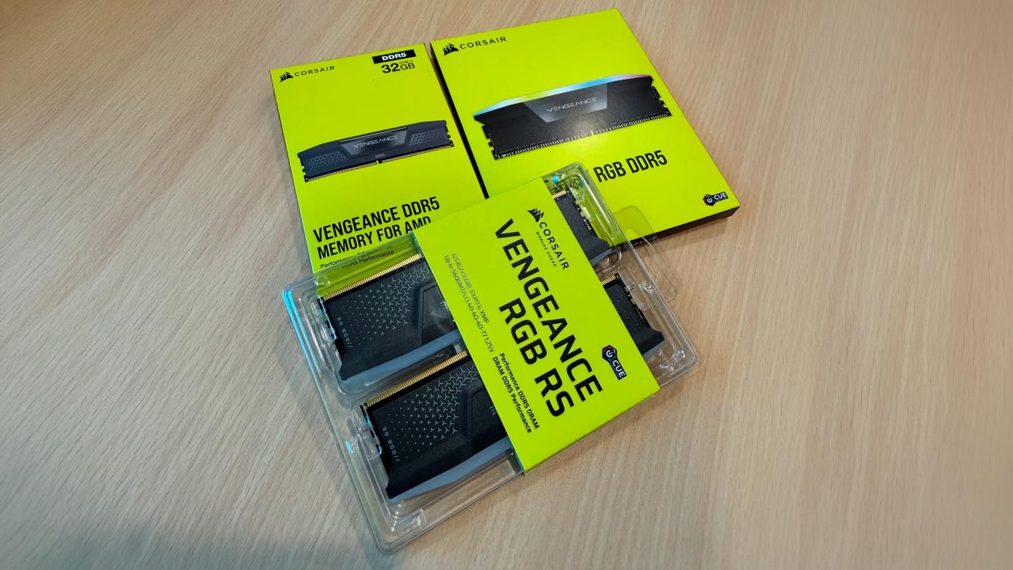 Corsair altera embalagem das memórias Vengeance DDR5 contra fraudes