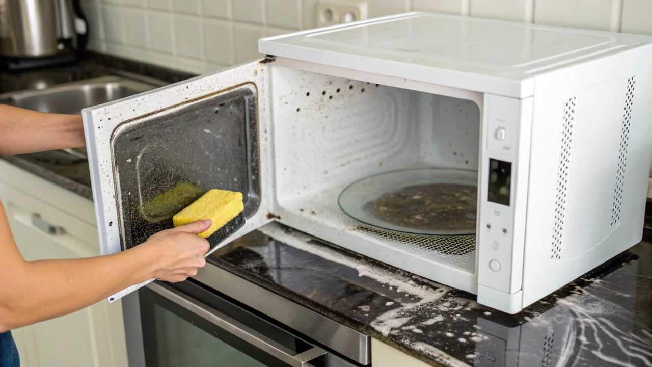 Essas receitas caseiras eliminam gordura e odores do seu micro-ondas instantaneamente