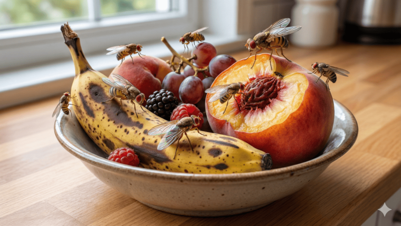 Fruta com bicho? Saiba como identificar e combater a mosca-da-fruta no seu quintal agora mesmo