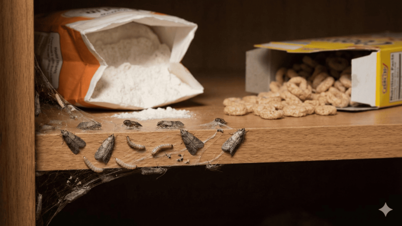 O jeito natural de eliminar traças de mantimentos e manter a despensa segura