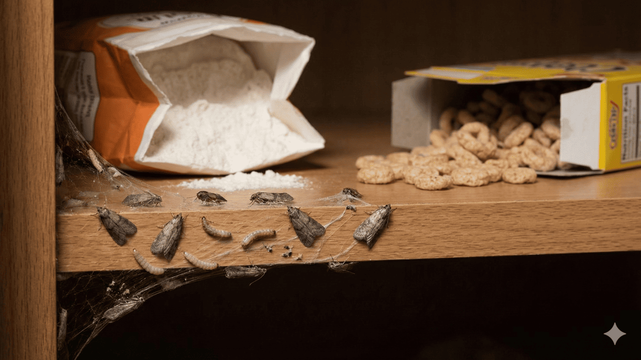 O jeito natural de eliminar traças de mantimentos e manter a despensa segura