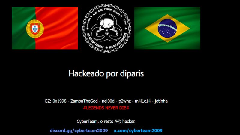 Site da Federação Gaúcha de Futebol é hackeado