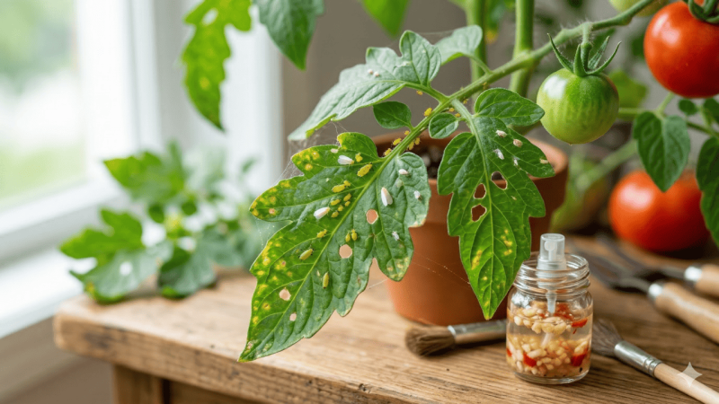 As pragas mais cruéis que atacam o pé de tomate no calor e podem acabar com sua colheita