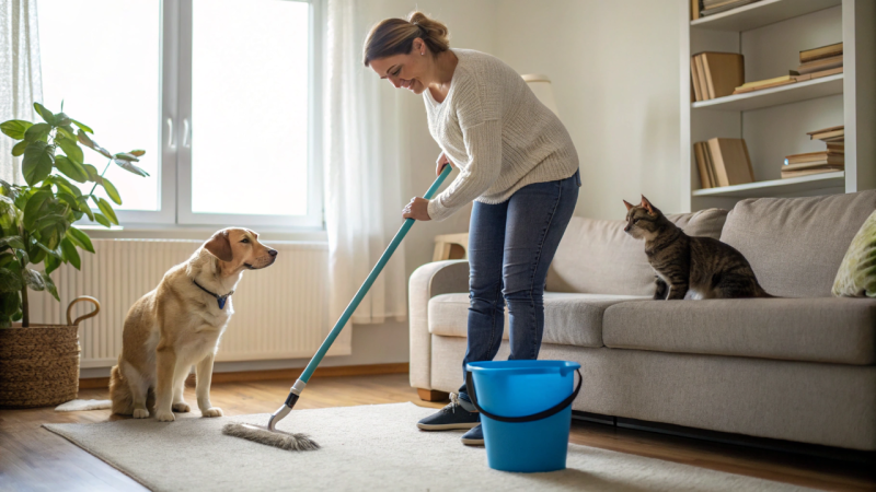 Cheiro do seus pets está no sofá e tapetes? Truque caseiro simples resolve em minutos
