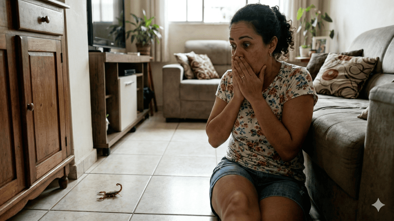 Como vedar ralos e reduzir o risco de escorpiões invadirem sua casa nas chuvas