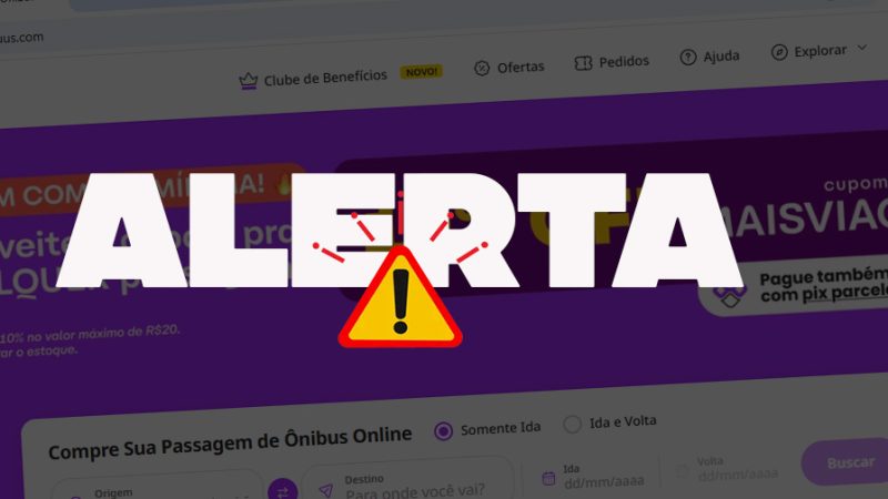 Cuidado: Golpistas criam sites falsos da ClickBus para aplicar fraudes com Pix