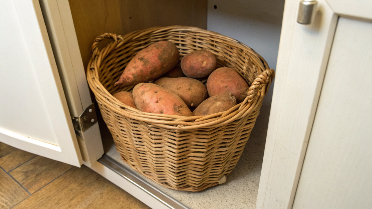 Cuidado com este lugar da cozinha onde guardar batatas pode acelerar o apodrecimento