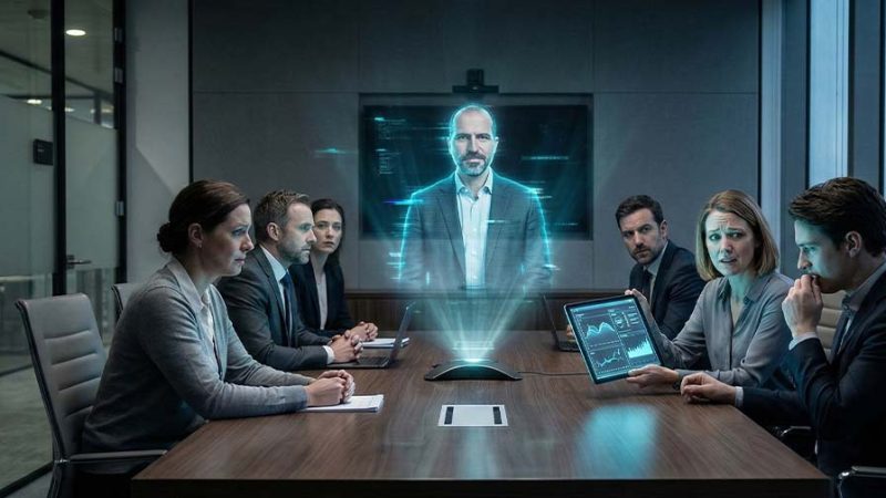 Episódio de Black Mirror? Funcionários da Uber criam clone de IA do próprio CEO para treinar reuniões