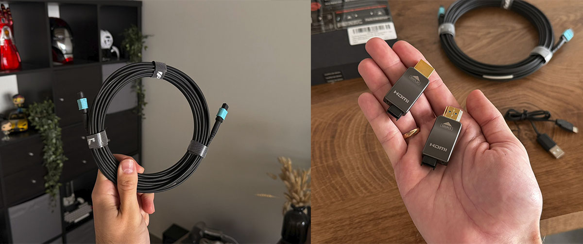 HDMI de até 300 metros? Conheça o cabo de fibra óptica que mantém 48 Gbps em longas distâncias