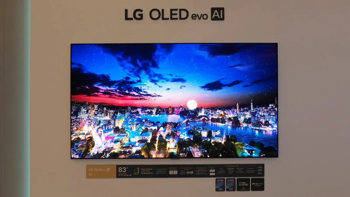 LG é responsável por 49,7% do mercado de TVs OLED