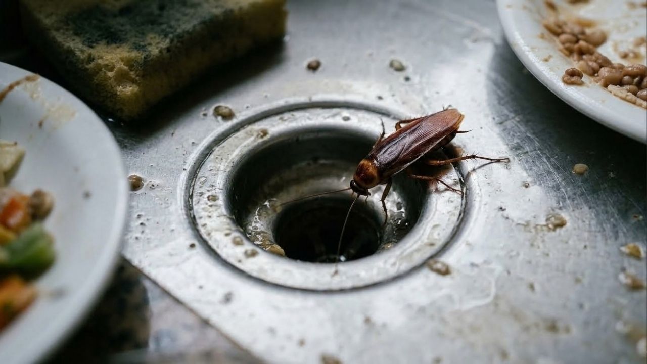O erro pouco conhecido que atrai baratas para dentro de casa