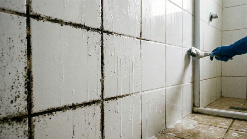 Passar água sanitária no rejunte do banheiro: quando usar e como evitar mofo preto que volta mesmo após a limpeza