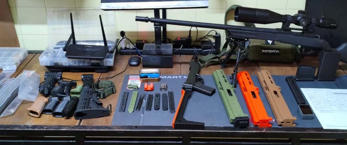 Polícia fecha “laboratório de armas” que usava impressão 3D em 10 estados brasileiros
