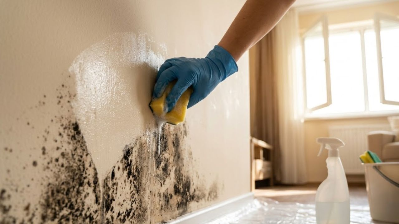Sem reforma cara, como eliminar o mofo preservando a pintura original da sua casa