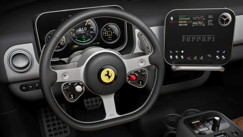 Telas em carros são 50% mais baratas que botões físicos, admite CEO da Ferrari
