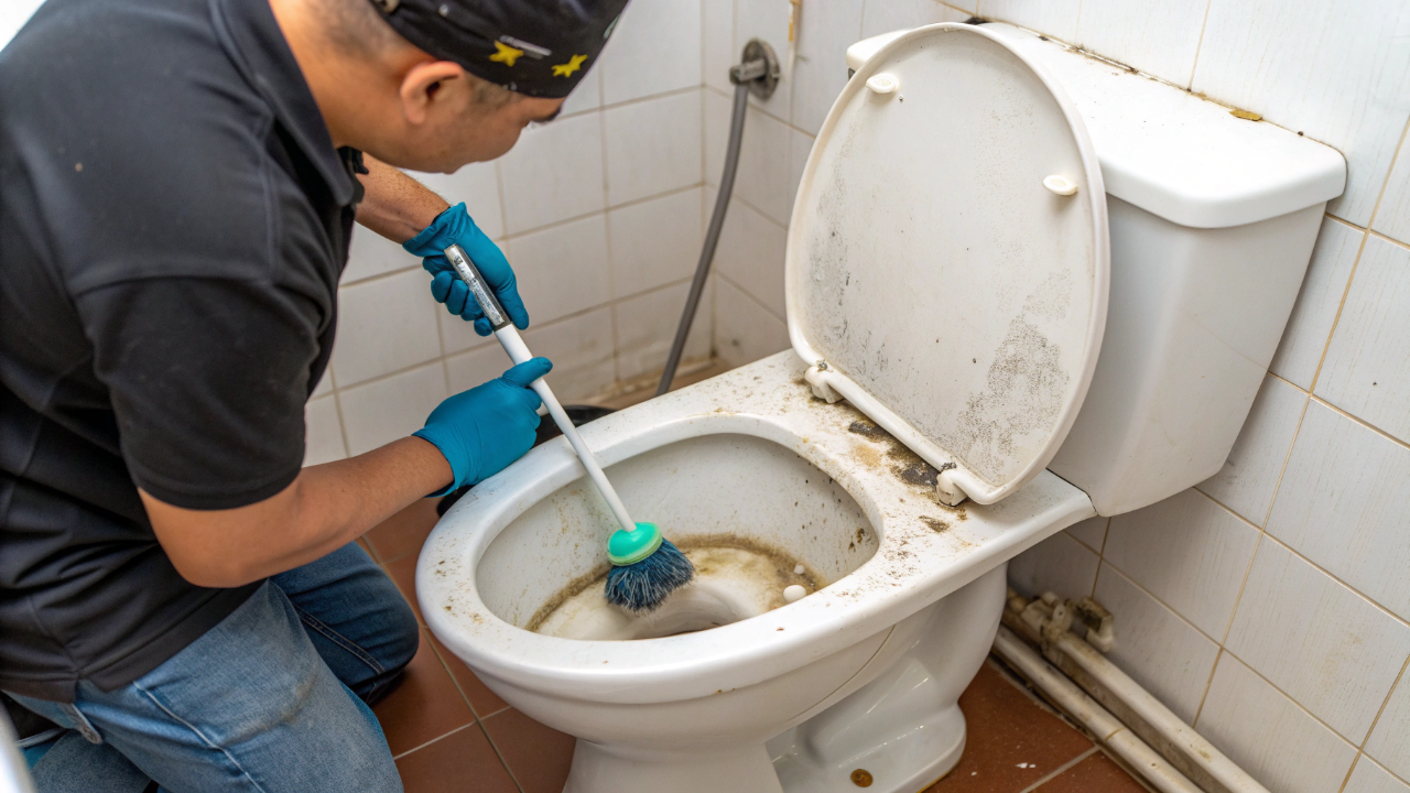 Vaso sanitário encardido pode ficar limpo com mistura simples que custa menos de dois reais
