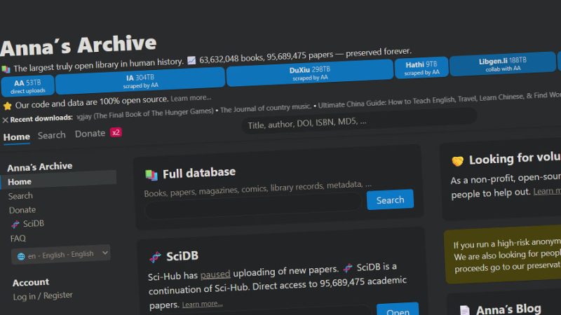 maiores editoras do mundo estão tentando derrubar site pirata com milhões de livros e artigos científicos