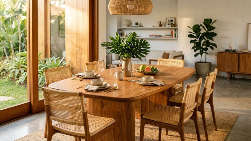 Adeus à mesa de jantar de vidro com cadeiras pesadas: as 4 tendências mais aconchegantes que vão dominar em 2026