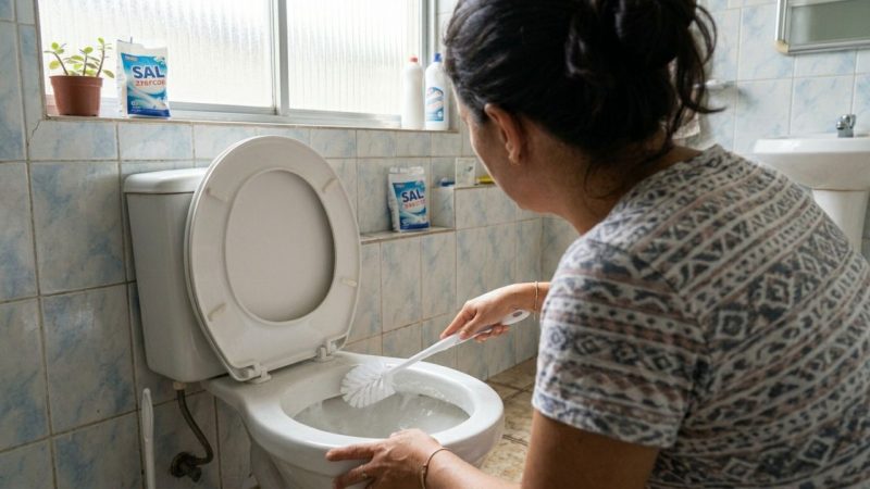 Colocando sal no vaso sanitário antes de dormir: para que serve e por que eles recomendam