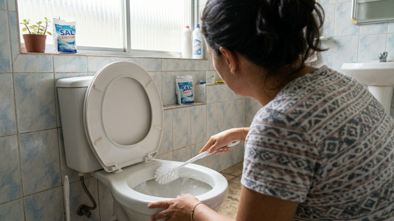 Colocando sal no vaso sanitário antes de dormir: para que serve e por que eles recomendam