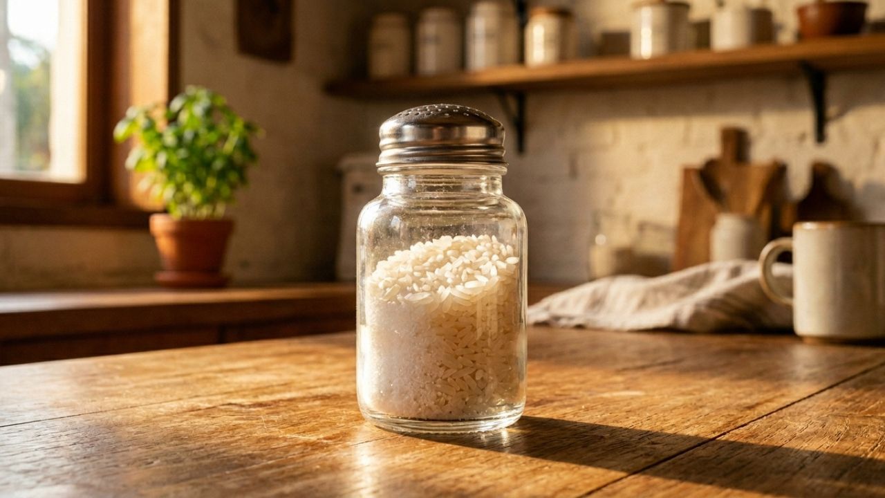 Colocar alguns grãos de arroz cru dentro do saleiro: para que serve e por que recomendam