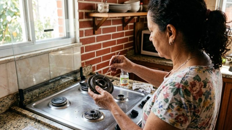 Como limpar as bocas do fogão entupidas: veja como deixá-las sem crostas e desobstruídas como novas